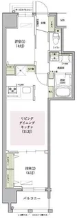 アーバネックス大阪天満宮Ⅰ【3階】の間取り