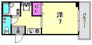 エトワール北口【2階】の間取り