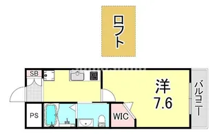 ワコーレヴィアノ須磨関守【2階】の間取り