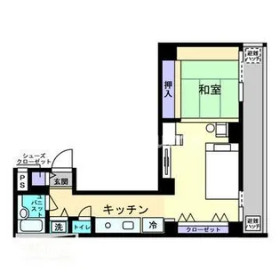 アルファコンフォート博多【9階】の間取り