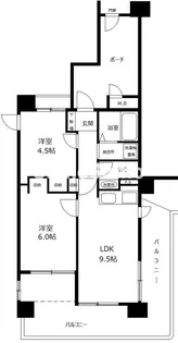 武庫川フレックス【3階】の間取り