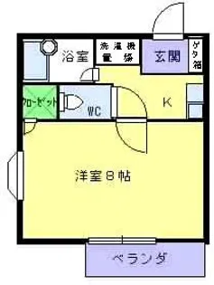 メゾン・ド・ソガワ【2階】の間取り