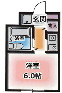 ロイヤルコート山本通【1階】の間取り
