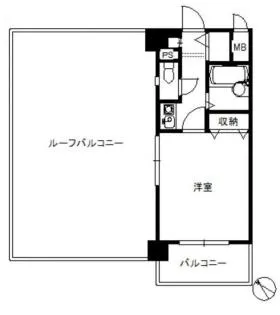 福岡県福岡市中央区薬院4丁目【マンション】の間取り