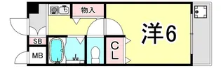 ヴィヴァン西宮【3階】の間取り