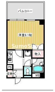 イースト神戸本山【3階】の間取り