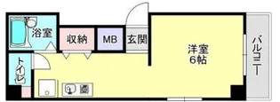 ジョイ福住マンション【5階】の間取り