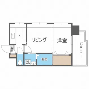 エステートモア・平尾公園通り【12階】の間取り