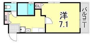 兵庫県神戸市須磨区須磨浦通6丁目【マンション】の間取り