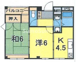 レックビル【3階】の間取り