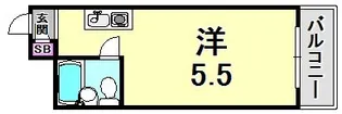 メゾン・ド・エクラン【1階】の間取り