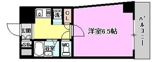 ドミール橘 【4階】の間取り