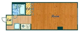 1Rの間取り画像