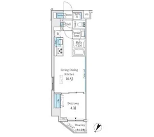 Buena Vista代々木【4階】の間取り
