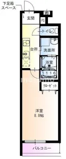 フジパレス尼崎東園田Ⅱ番館 【3階】の間取り