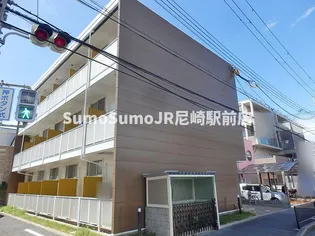 レオパレスクレール猪名寺【1階】の外観