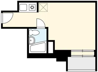 大橋スカイハイツ【4階】の間取り