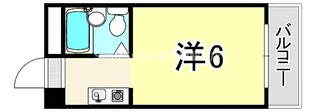 兵庫県尼崎市名神町1丁目【マンション】の間取り