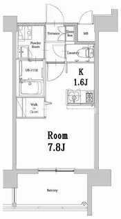 福岡県福岡市博多区築港本町【マンション】の間取り