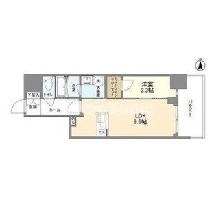 RJRプレシア南堀江【5階】の間取り