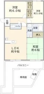 グランプレステージ西神戸【3階】の間取り