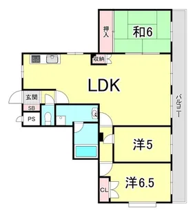 川西町ビル【2階】の間取り