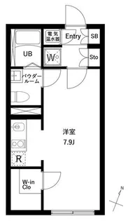 アーバンパーク下北沢【4階】の間取り
