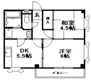 リバープロムナード【2階】の間取り
