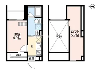 Y's village馬場通(ワイズビレッジババトオリ)【2階】の間取り