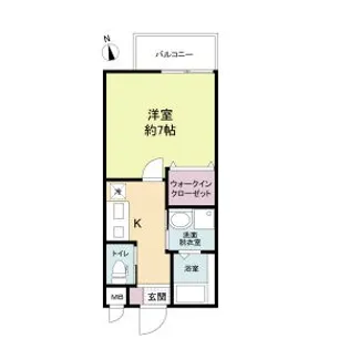 兵庫県神戸市兵庫区荒田町1丁目【マンション】の間取り