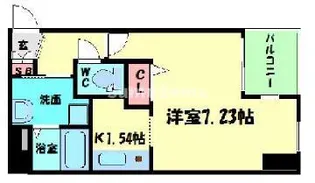 ダイドーメゾン大阪本町EAST【6階】の間取り
