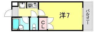 兵庫県神戸市須磨区大池町4丁目【マンション】の間取り