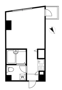 東京都目黒区東山1丁目【マンション】の間取り