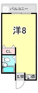 パイントーリ南郷【1階】の間取り