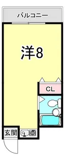 パイントーリ南郷【2階】の間取り