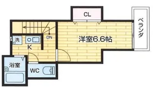 秋桜ハイツの間取り