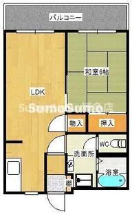 森藤第一ビル 【5階】の間取り