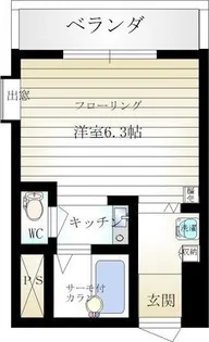 兵庫県神戸市灘区友田町4丁目【マンション】の間取り