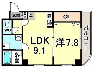 ファゼンダ78【3階】の間取り