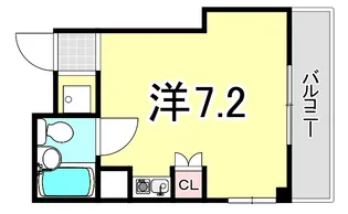 ヴィラサンローズ【2階】の間取り