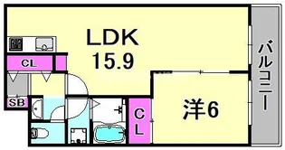 エトワール21【2階】の間取り