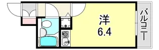 兵庫県神戸市灘区岩屋北町7丁目【マンション】の間取り