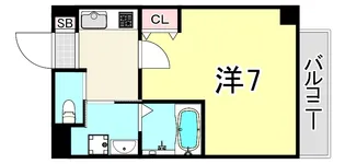 AILE東園田【2階】の間取り