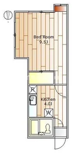 希望荘【2階】の間取り