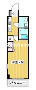 兵庫県神戸市長田区北町2丁目【マンション】の間取り