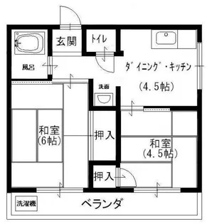 第2坂田ビル【2階】の間取り