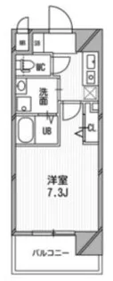 大阪府大阪市西区川口1丁目【マンション】の間取り