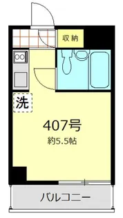 渋谷ダイカンプラザシティ【4階】の間取り