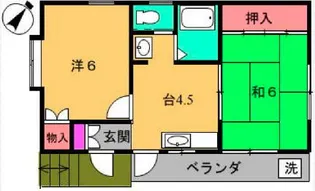 MSコートⅡ【2階】の間取り