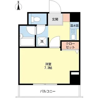 兵庫県神戸市兵庫区上沢通1丁目【マンション】の間取り
